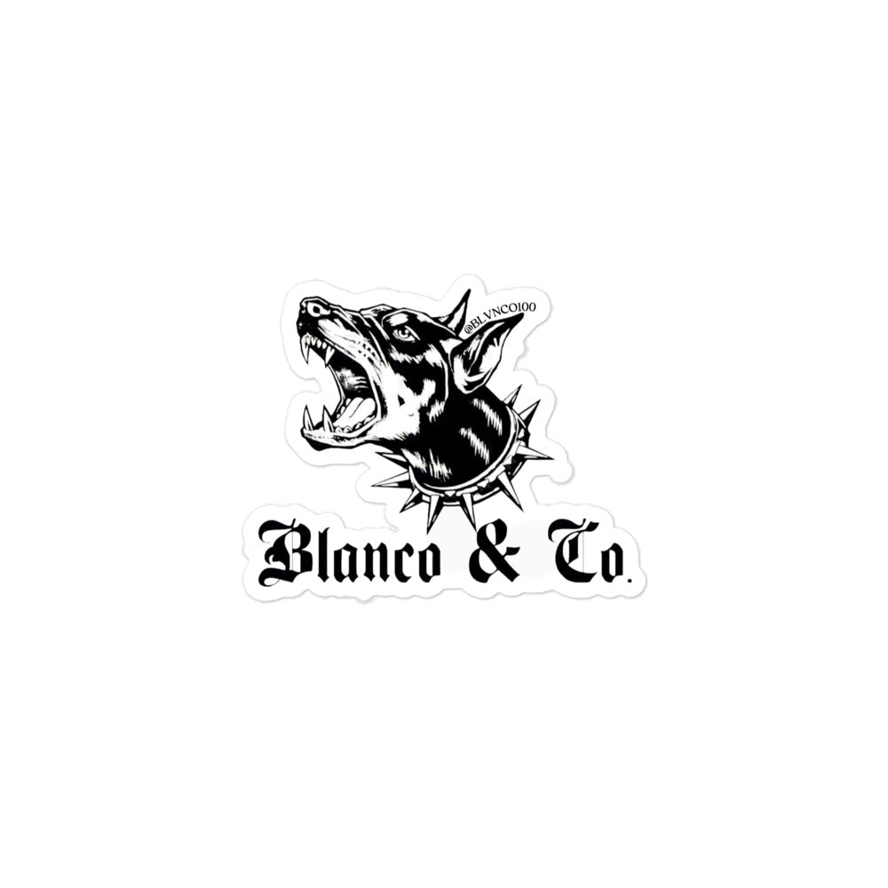 Blanco & Co. Sticker